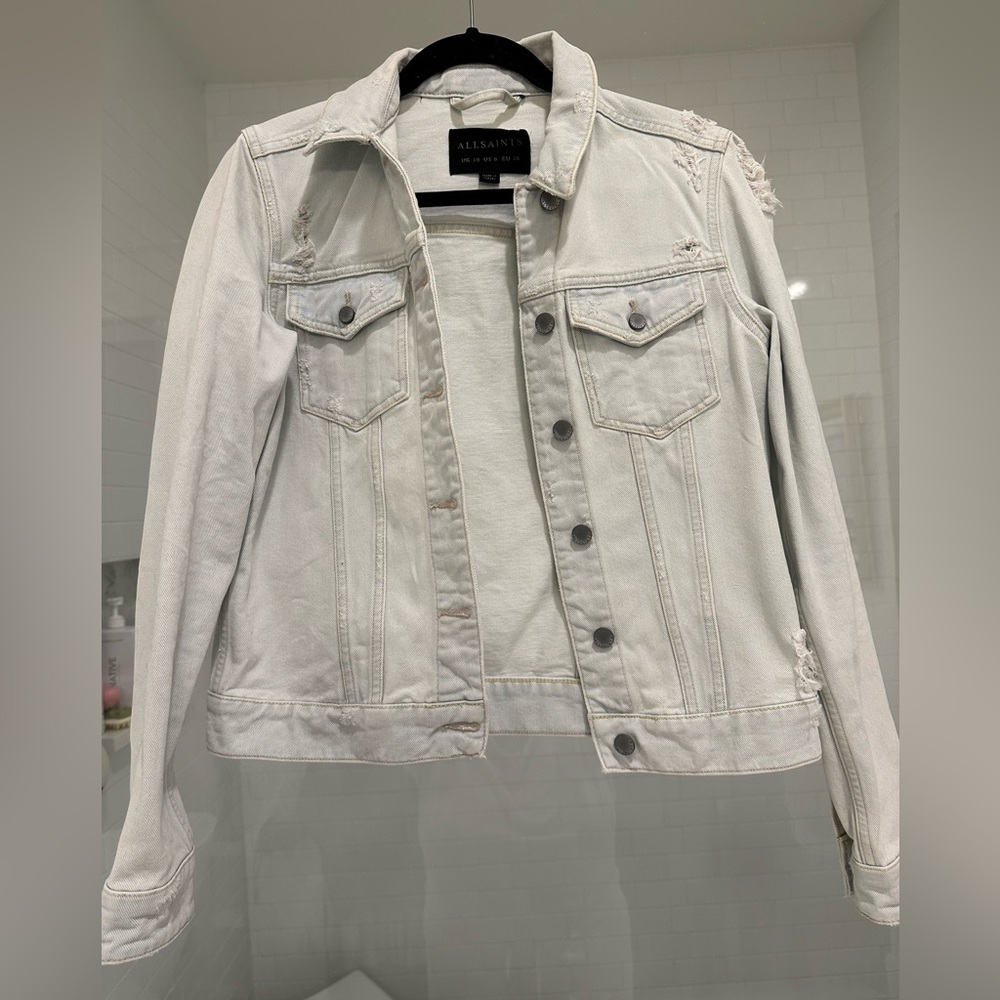 All saints Jean jacket